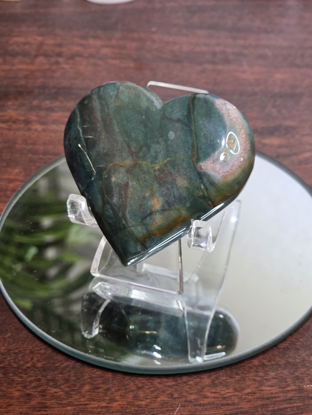 Ocean Jasper Heart - Picture 8 of 8